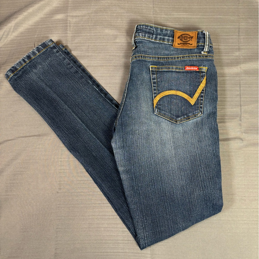 Dickies Girls Signature Series Jeans – Made in USA, 32x32 Slim Straight Denim